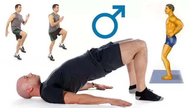 O exercicio físico axuda a un home a aumentar eficazmente a súa potencia