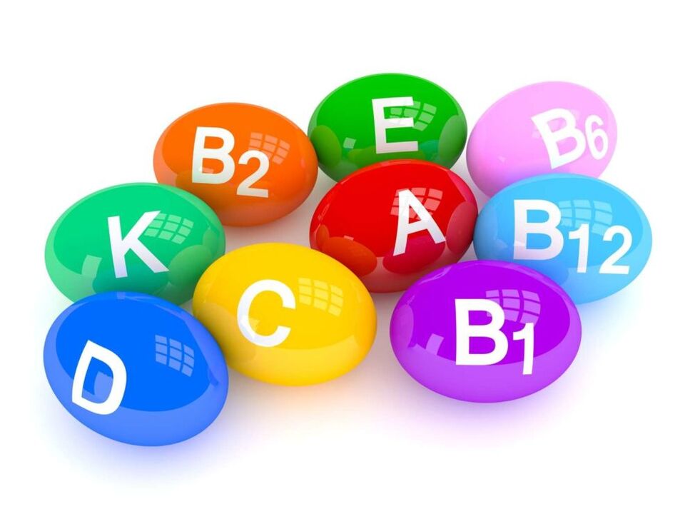 Vitaminas para mellorar a eficacia